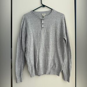 J. Crew Men's Speckled Gray Cardigan